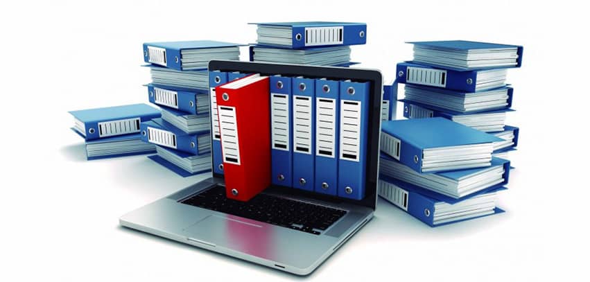 Digital archiving — scanning paper documents into digital E-filing